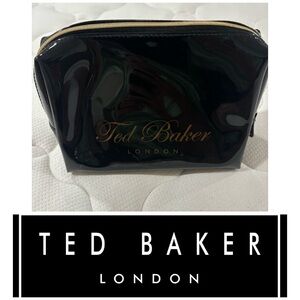 Ted Baker Black Cosmetic Bag Makeup Pouch